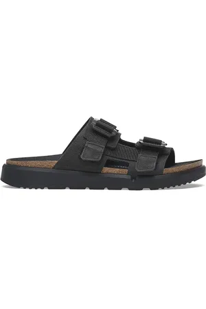 Birkenstock Kožené pantofle Shinjuku 2S LEA/TEX pánské