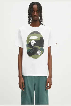 A Bathing Ape Bavlněné tričko Giant 1St Camo Big Ape Head pánské