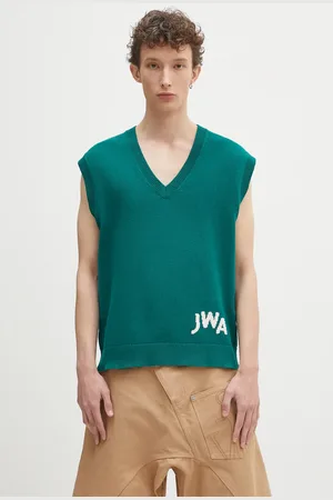 J.W.Anderson Vesta z kašmírové směsi Jwa V Neck pánská