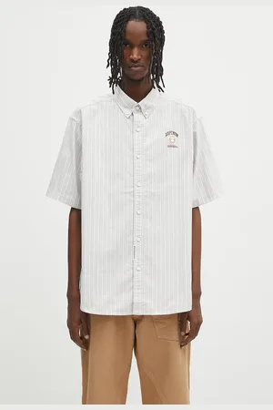 AAPE Bavlněná košile Now Short pánská