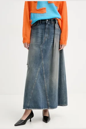 Maison Margiela Džínová sukně barva