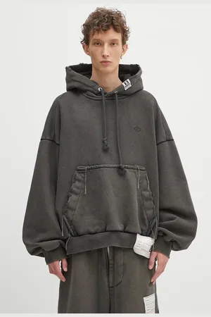 Maison Mihara Yasuhiro Bavlněná mikina Amateur Sewn Wide Back Hoodie pánská