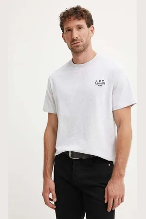 A.P.C. Bavlněné tričko standard rue madame GOTS barva