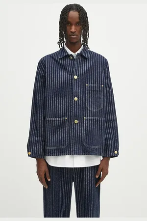 HUMAN MADE Džínová bunda Wabash Coverall Jacket barva