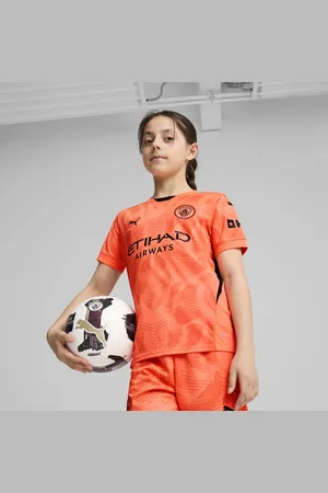 PUMA Manchester City 24/25 Goalkeeper Short Sleeve Jersey Youth