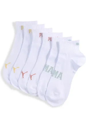 PUMA Logo Quarter Socks Unisex (3-pack)