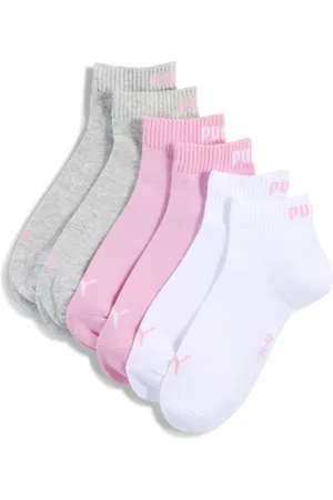 PUMA Quarter Socks 3 Pack Unisex