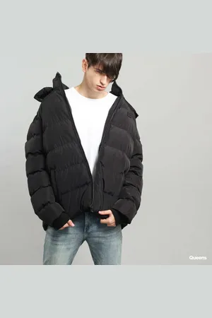 Urban classics Bunda Hooded Puffer Jacket M