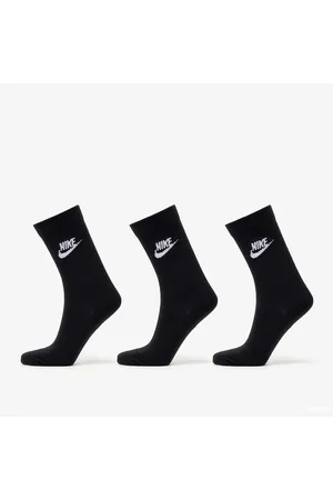 Nike Ponožky NSW Everyday Essential Crew Socks 3-Pack Black/ White S