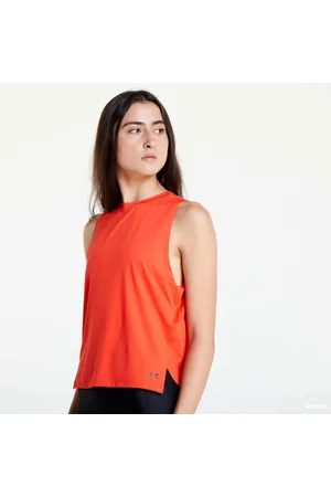 Under Armour Tílko Rush Tank Radio Red/ Iridescent M