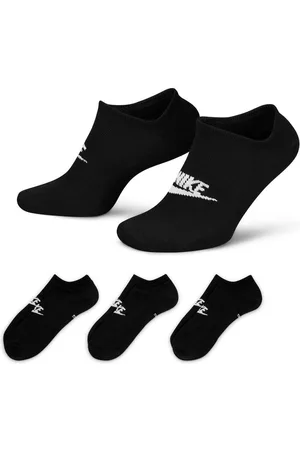 Nike Ponožky Sportswear No-Show Socks 3-Pack Black/ White M