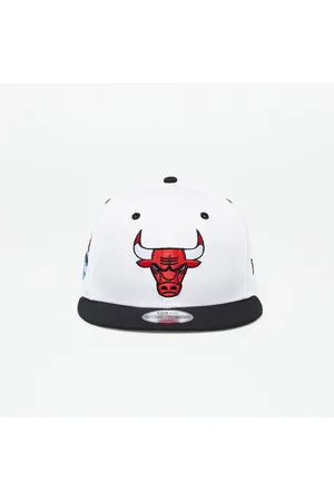New Era Kšiltovka Chicago Bulls White Crown Patch 9Fifty Snapback Cap Optic White/ Black M-L