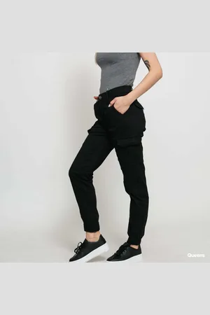 Urban classics Kalhoty Ladies High Waist Cargo Pants W30