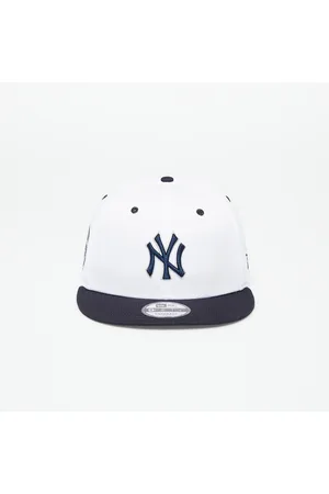 New Era Kšiltovka New York Yankees White Crown Patch 9Fifty Snapback Cap Optic White/ Navy S-M