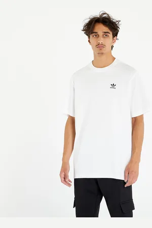 adidas Tričko Adicolor Classics Back+Front Trefoil Boxy Tee White/ Black S