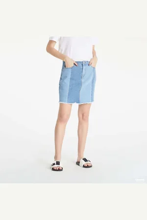 Noisy May Sukně Skirt Jean Mini XS