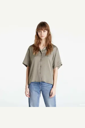 JJXX Košile SS Comfort Satin Shirt SN S