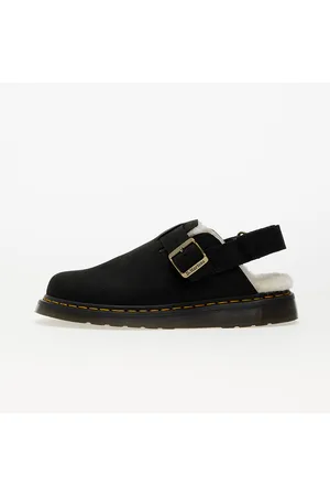 Dr. Martens Tenisky Jorge II FL Black Archive Pull Up & Natural Fine Borg EUR 43