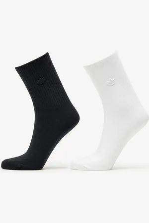 adidas Ponožky Premium Essentials Crew Sock 2-Pack White/ Black L