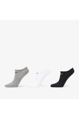 Nike Ponožky Everyday Lightweight Training No-Show Socks 3-pairs Black/ White/ Grey M