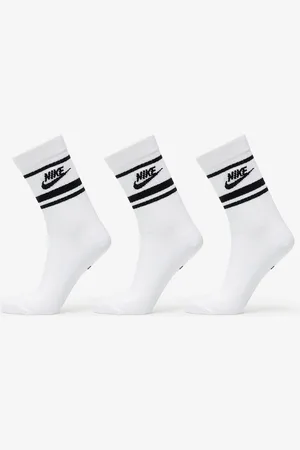 Nike Ponožky NSW Everyday Essential Crew Socks 3-Pack White/ Black/ Black M