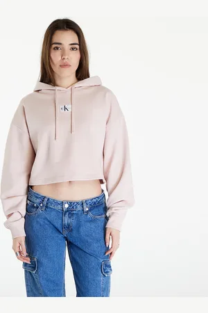 Calvin Klein Mikina Jeans Woven Label Hoodie L