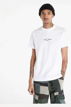 Fred Perry Tričko Embroidered T-Shirt S