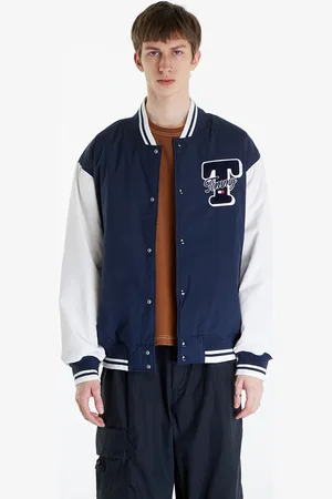 Tommy Hilfiger Bunda Tommy Jeans Colorblock Varsity Jacket L