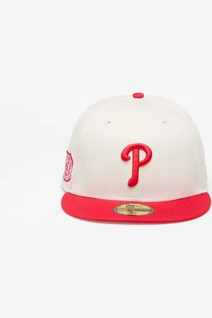 New Era Kšiltovka Philadelphia Phillies 59FIFTY Fitted Cap Ivory/ Front Door Red 7 3/8