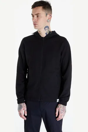 Calvin Klein Mikina Jeans Woven Tab Zip Through M