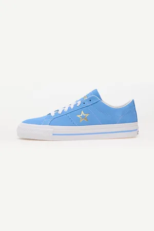 Converse Tenisky One Star Pro Suede Lt Blue/ White/ Gold EUR 36