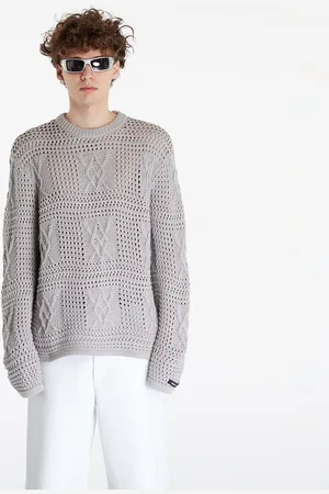 Daily paper Svetr Zuberi Crochet Long Sleeve Sweater XS