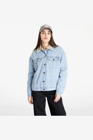 Urban classics Bunda Ladies Oversized Sherpa Denim Jacket L