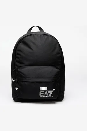 EA7 Batoh Unisex Backpack Black/ White Logo Universal