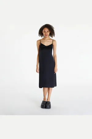 Urban classics Šaty Ladies Viscose Satin Slip Dress L