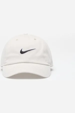 Nike Kšiltovka Club Unstructured Swoosh Cap Light Bone/ Black L/XL