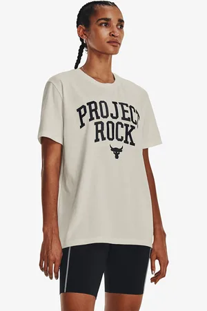 Under Armour Tričko Project Rock Heavyweight Campus T-Shirt S
