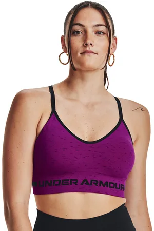 Under Armour Podprsenka Seamless Low Long Htr Bra XS