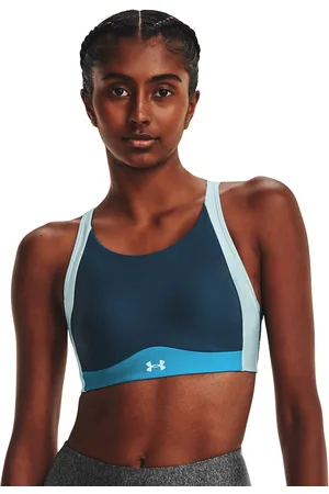 Under Armour Podprsenka Infinity Mid High Neck Shine S