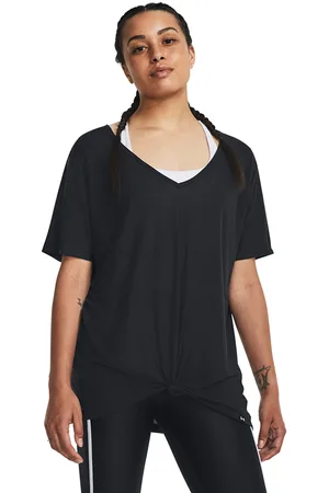 Under Armour Tričko Project Rck Completer Deep V T M