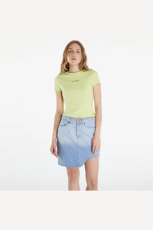 Daily paper Tričko Logotype Cropped Short Sleeve T-Shirt L