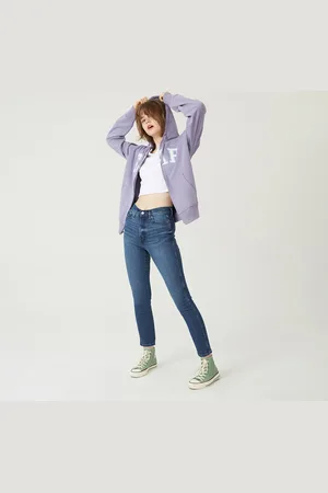 GAP Kalhoty Denim Pants Vintage Slim - High Rise W26