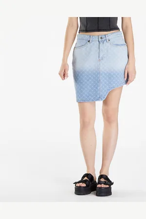 Daily paper Sukně Zella Monogram Denim Skirt M