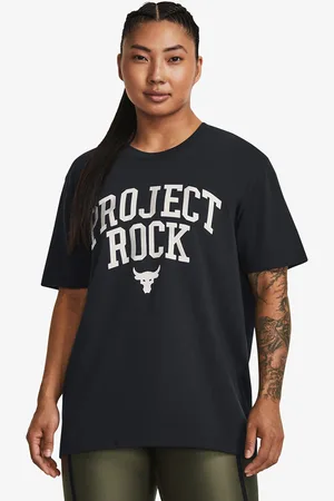 Under Armour Tričko Project Rock Heavyweight Campus T-Shirt M