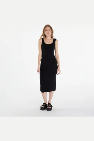 Urban classics Šaty Ladies Rib Top Dress L