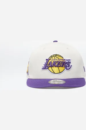 New Era Kšiltovka Los Angeles Lakers 9Fifty Snapback Ivory/ True Purple M-L