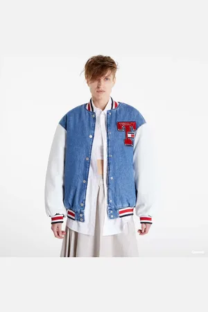 Tommy Hilfiger Bunda TOMMY JEANS Denim Letterman Jacket M