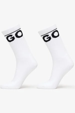 HUGO BOSS Ponožky Qs Rib Iconic Socks Cc 2-Pack 43-46