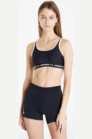 Under Armour Podprsenka Crossback Mid Solid Bra S