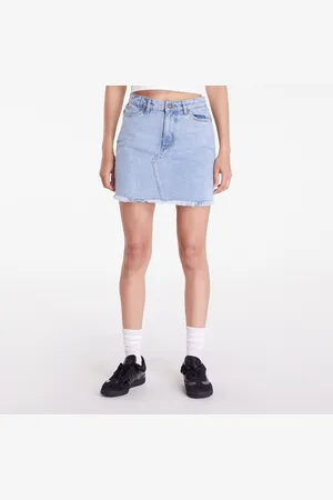 Urban classics Sukně Ladies Heavy Mini Denim Skirt 26